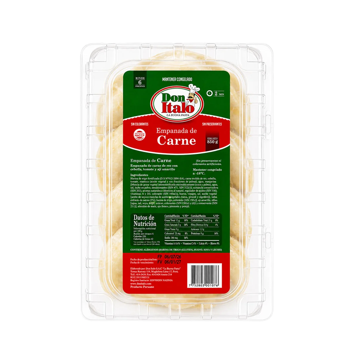 Empanada de Carne 6 und