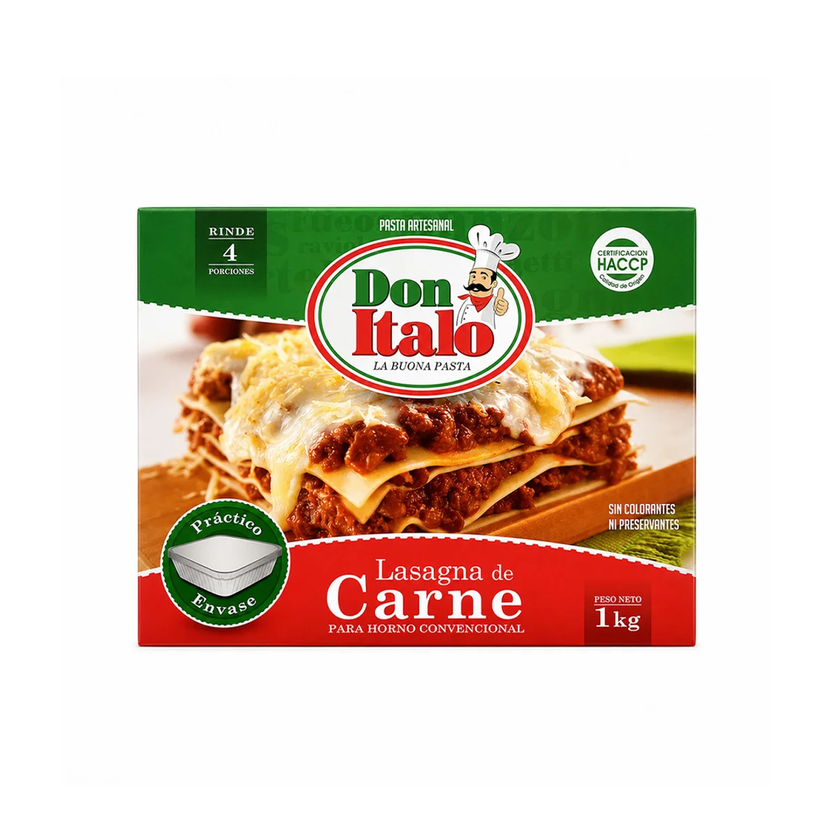 Lasagna de Carne 1 kg