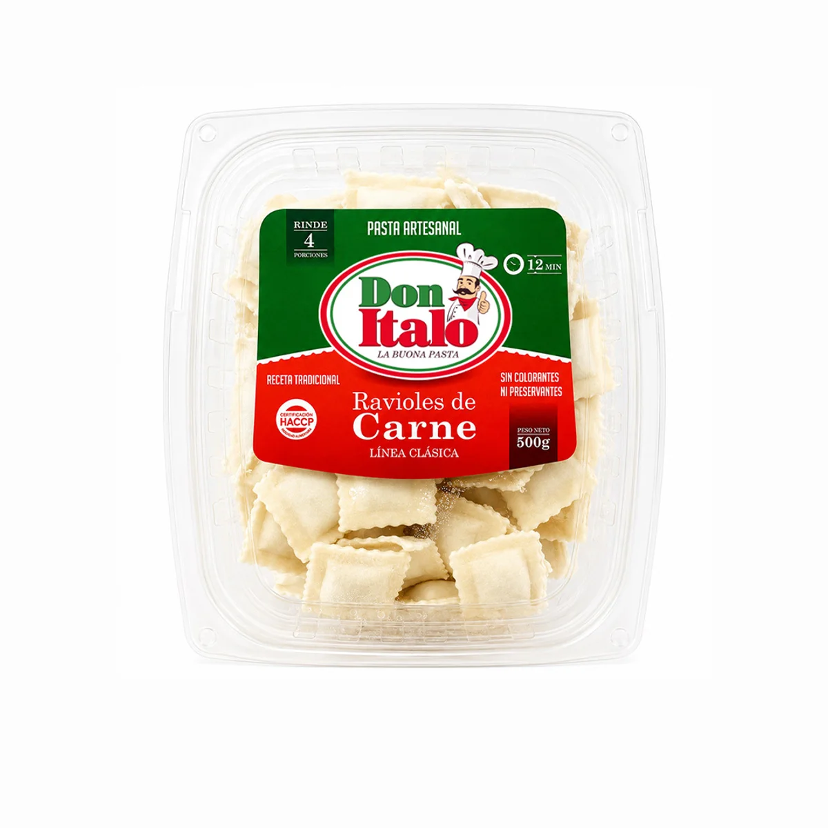 Ravioles de Carne 500 g