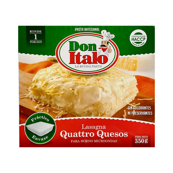 Lasagna Cuatro Quesos 350 gr - Image 2