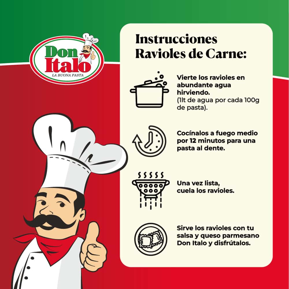 Ravioles de carne 500 grs. - Image 3