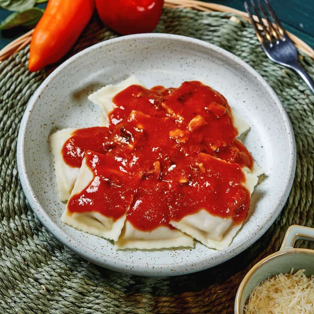 Ravioles de Ricotta con Espinaca 500 grs.