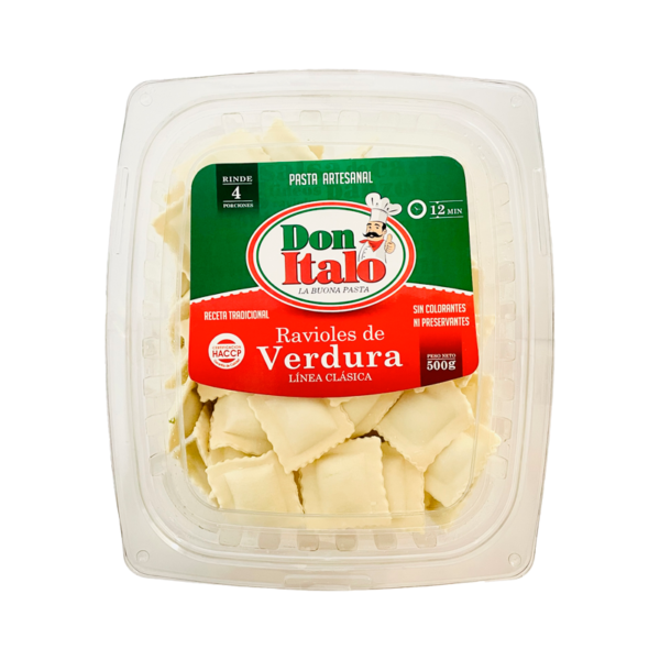 Ravioles de Verdura 500 grs. - Image 2
