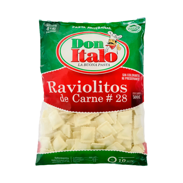 Raviolitos de Carne #28 500 grs. - Image 2