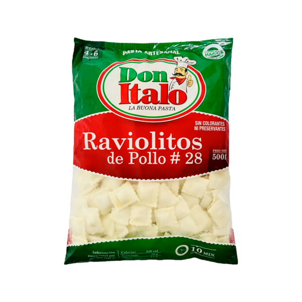 Raviolitos de Pollo #28 500 grs. - Image 2