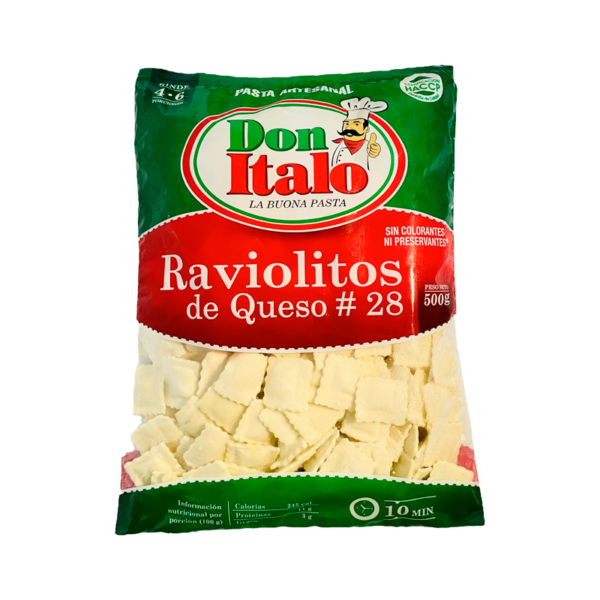 Raviolitos de Queso #28 500 grs. - Image 2