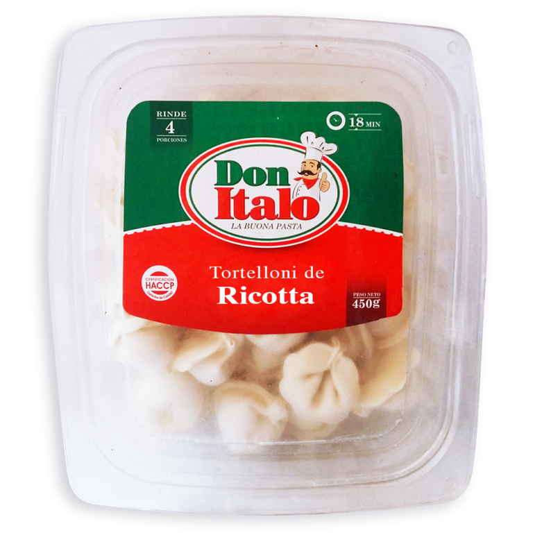 Tortelloni de Ricotta 450 gr + Salsa Arrabiata
