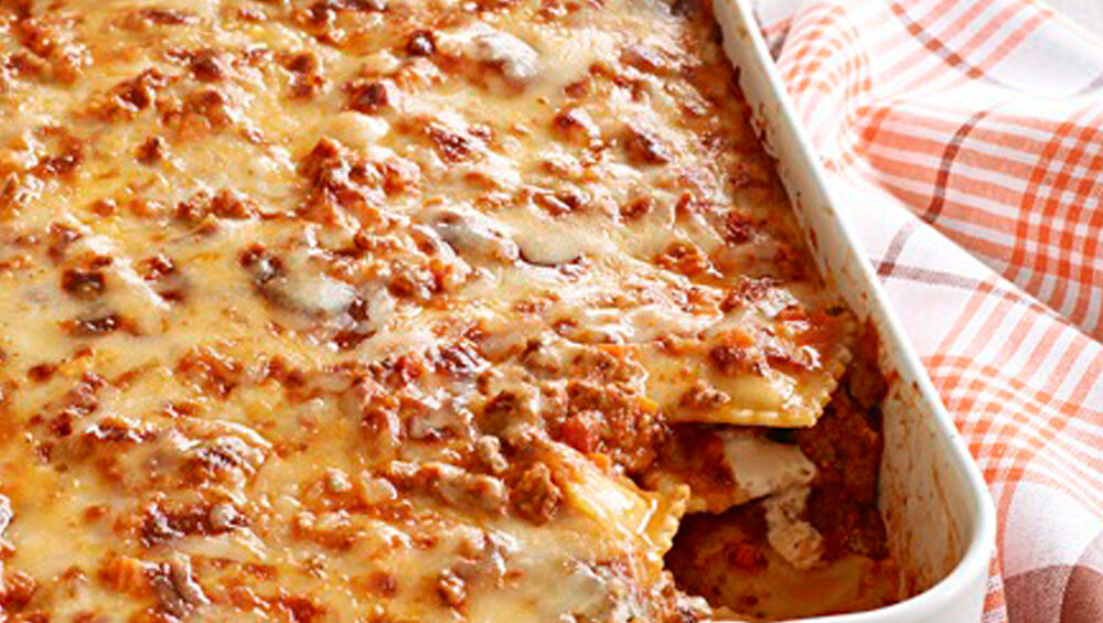 lasagna de ravioles