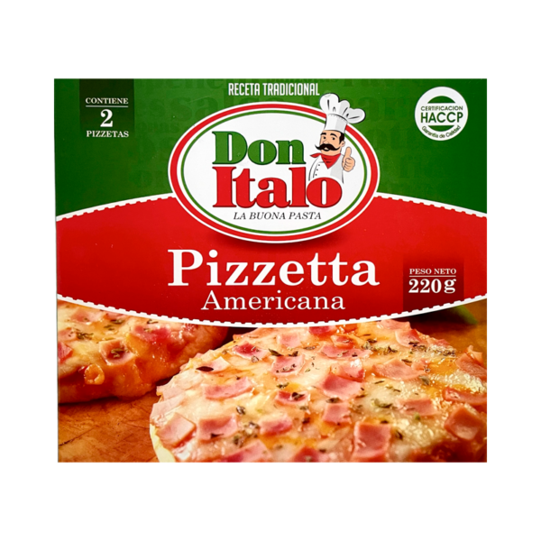 Pizzeta Americana x 2 unidades 220 grs. - Image 2