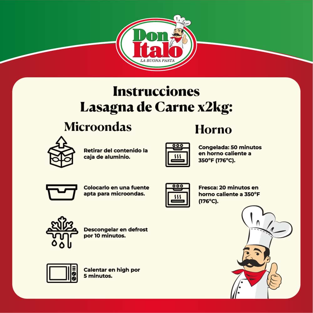 Lasagna de Carne 2kg - Image 3