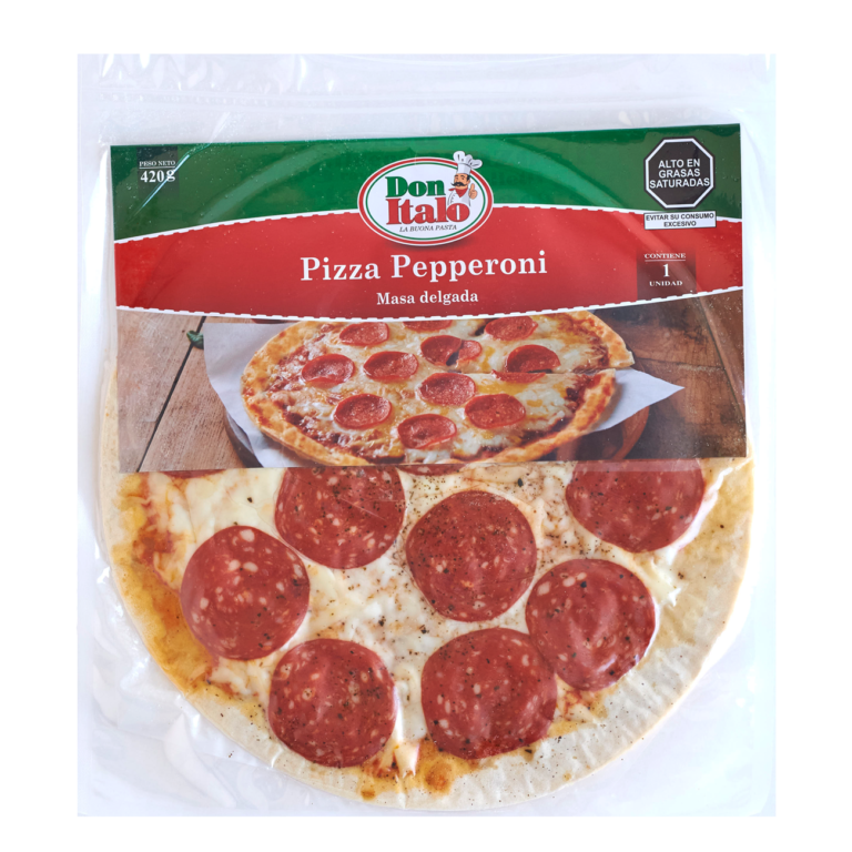 Pizza Pepperoni masa delgada 420 grs. - Image 2