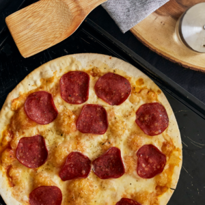 Pizza Pepperoni masa delgada 420 grs.