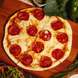Pizza Pepperoni masa delgada 420 grs.