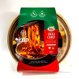 Fetuccini Salsa Carne 300 gr - Delichef